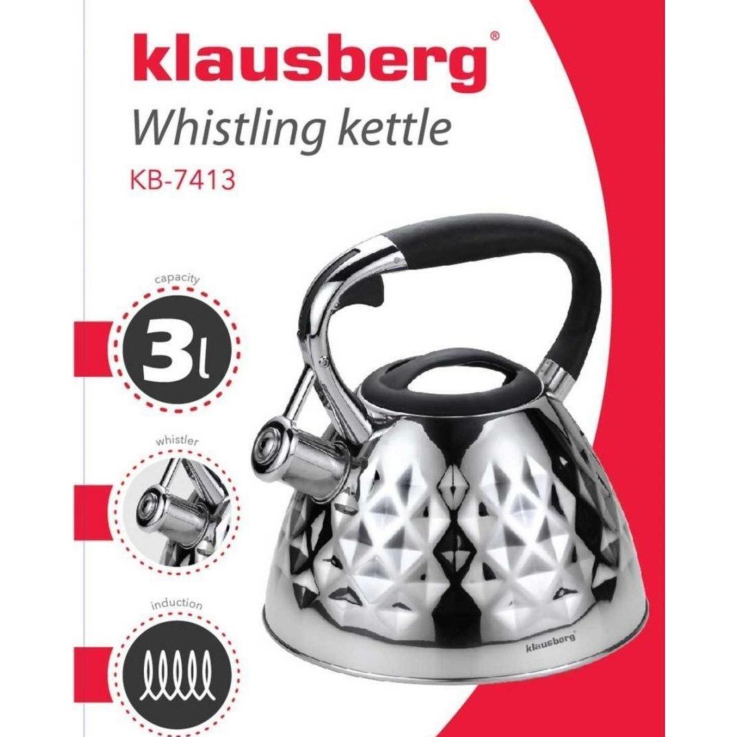 Thumbnail - Klausberg with whistle 3L KB-7413, Wasserkocher