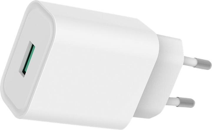 Produktbild Roline USB Charger mit Euro-Stecker, 1 Port, QC3.0, 18W (18 W, 1 Port)
