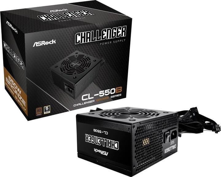 AsRock power supply Challenger 550W Bronze (550 W)