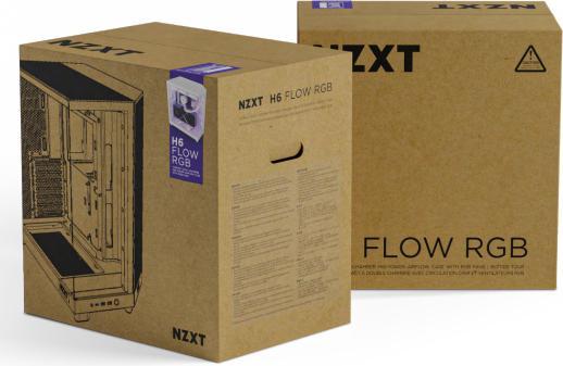 Image du produit NZXT H6 Air Flow RGB (ATX, Mini-ITX, mATX)