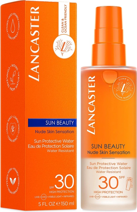 Immagine prodotto Lancaster Acqua di protezione solare Fattore di protezione solare 30 (Spray solare, SPF 30, 150 ml, 210 g)
