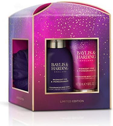 Immagine prodotto Baylis & Harding Cofanetto regalo in edizione limitata Fico Melograno - Set regalo con spugna da bagno
