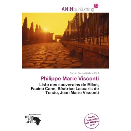 Philippe Marie Visconti, Fachbücher