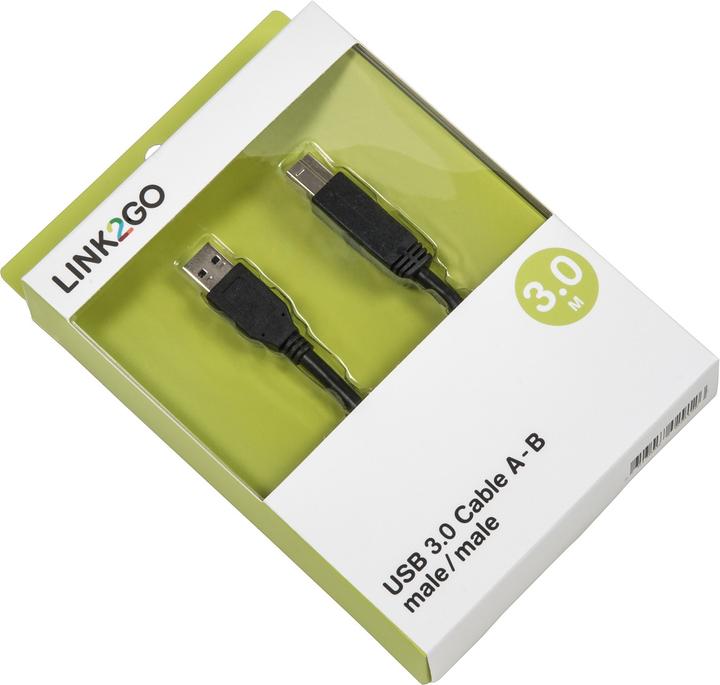 Immagine prodotto Link2Go Cavo USB 3.0 (3 m, USB 3.0)