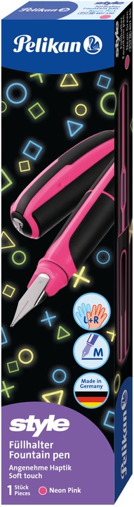 Produktbild Pelikan STYLE - Füllhalter (Schwarz, Pink, 1 x)