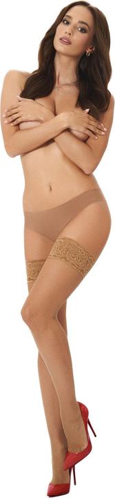 Actual product image Kotek H020 fishnet hold ups (L)