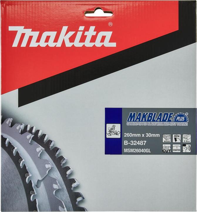 Productafbeelding Makita MAKBLADE cirkelzaagblad 260x30
