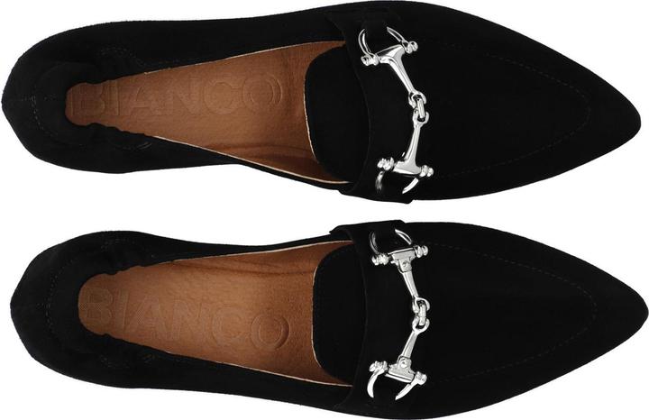 Actual product image Bianco BIATRACEY suede low shoes (38)