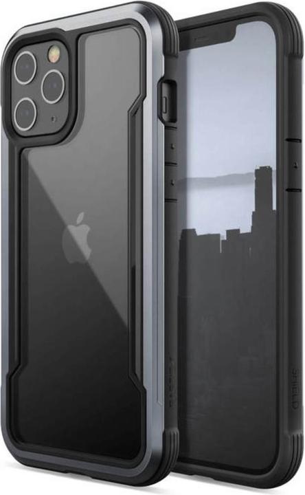 Produktbild Puro X-Doria Raptic Shield do aluminiowe iPhone 12 Pro Max (Drop test 3m) (Juodas) (Apple iPhone 12 Pro Max)