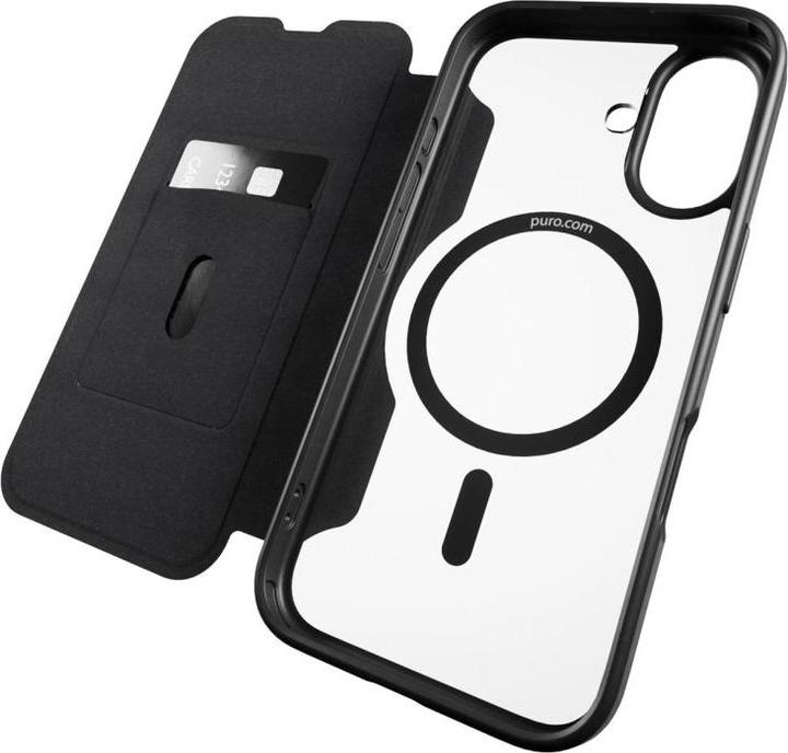 Actual product image Puro Bookcase (Apple iPhone 16)