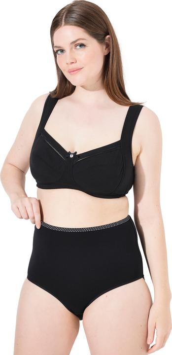 Produktbild Ulla Popken Maxislips, 6er-Pack, Muster/einfarbig (46, 48)