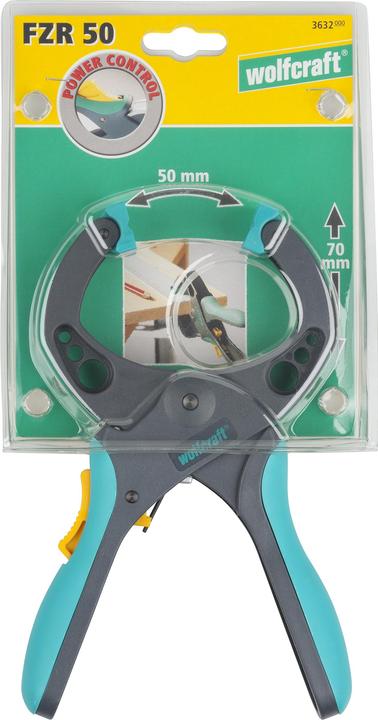 Actual product image wolfcraft wolfcraft 1 FZR - Ratschenspannzwinge 50mm (50 mm)