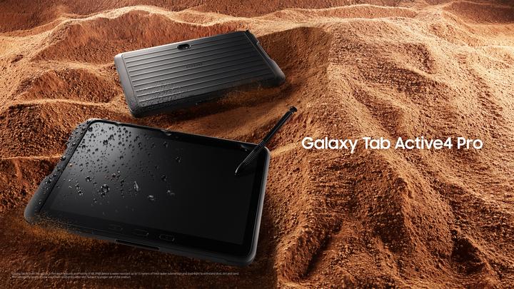 Image du produit Samsung Galaxy TabActive 4 Pro Enterprise Edition (5G, 10.10", 128 Go, Noir)