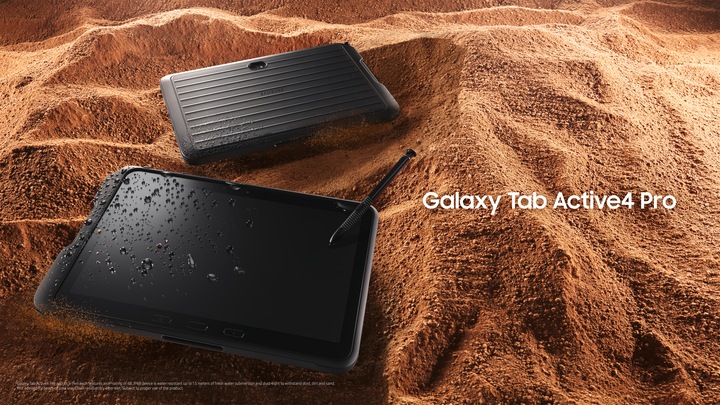 Immagine prodotto Samsung Galaxy TabActive 4 Pro Enterprise Edition (5G, 10.10", 128 GB, Nero)