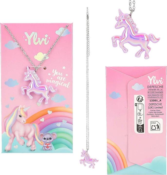Produktbild Depesche Ylvi Halskette Einhorn (Kunststoff)