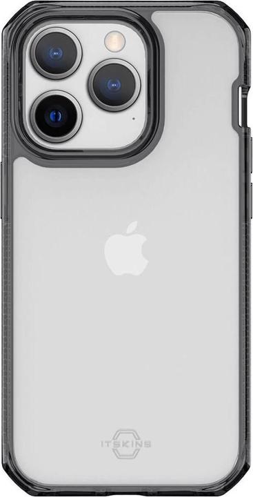 Actual product image Itskins Drop-Protection Cover HYBRID CLEAR black and transparent (Apple iPhone 14 Pro Max)