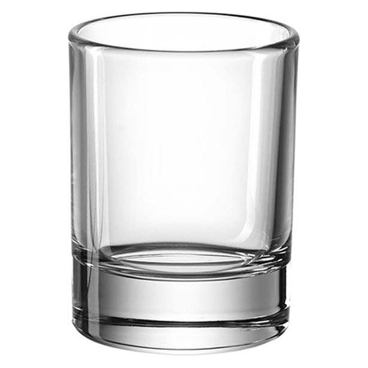 Pasabahce Set 3 Bicchieri per Acqua Wave, in Vetro, Azzurro, 28cl