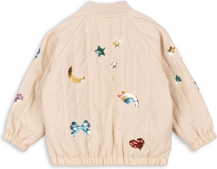 Immagine prodotto Konges Slojd Juno PailettenBomberjacke Smoke (92)