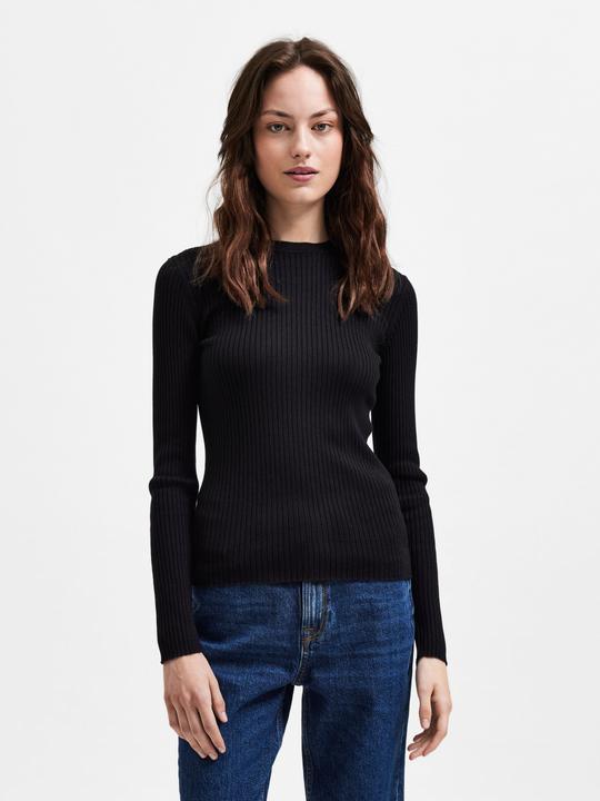 Produktbild Selected Gerippter Strickpullover (XS)