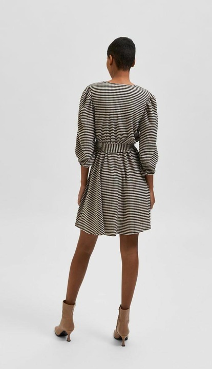 Produktbild Selected Femme Gestreiftes Wickelkleid (S)