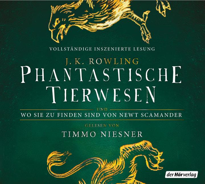 Actual product image Fantastic Beasts and Where to Find Them (Timmo Niesner, J.K. Rowling, Klaus Fritz, German)