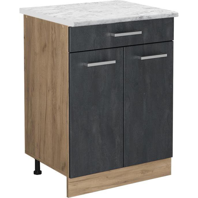 Vicco, Regal, Küchenschrank mit Schublade R-Line (60 x 46 x 81.5 cm)