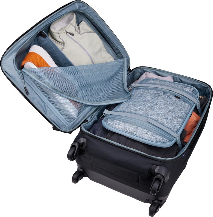 Actual product image Thule Subterra 2 Checked Spinner 68 cm - Black (65 l, M (50 - 90l))