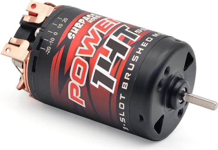 Actual product image Surpass Hobby Brushed motor 550 14T, 3 slot, 23000 rpm