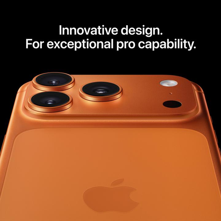 Actual product image Apple iPhone 17 Pro 512GB - Orange (512 GB, Cosmic Orange, 6.30", Dual SIM, 5G)