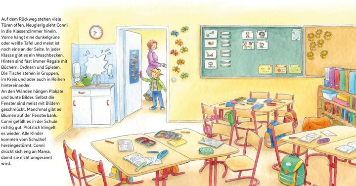 Image du produit LESEMAUS 101: Conni kommt in die Schule (Allemand, Liane Tailor, 2022)