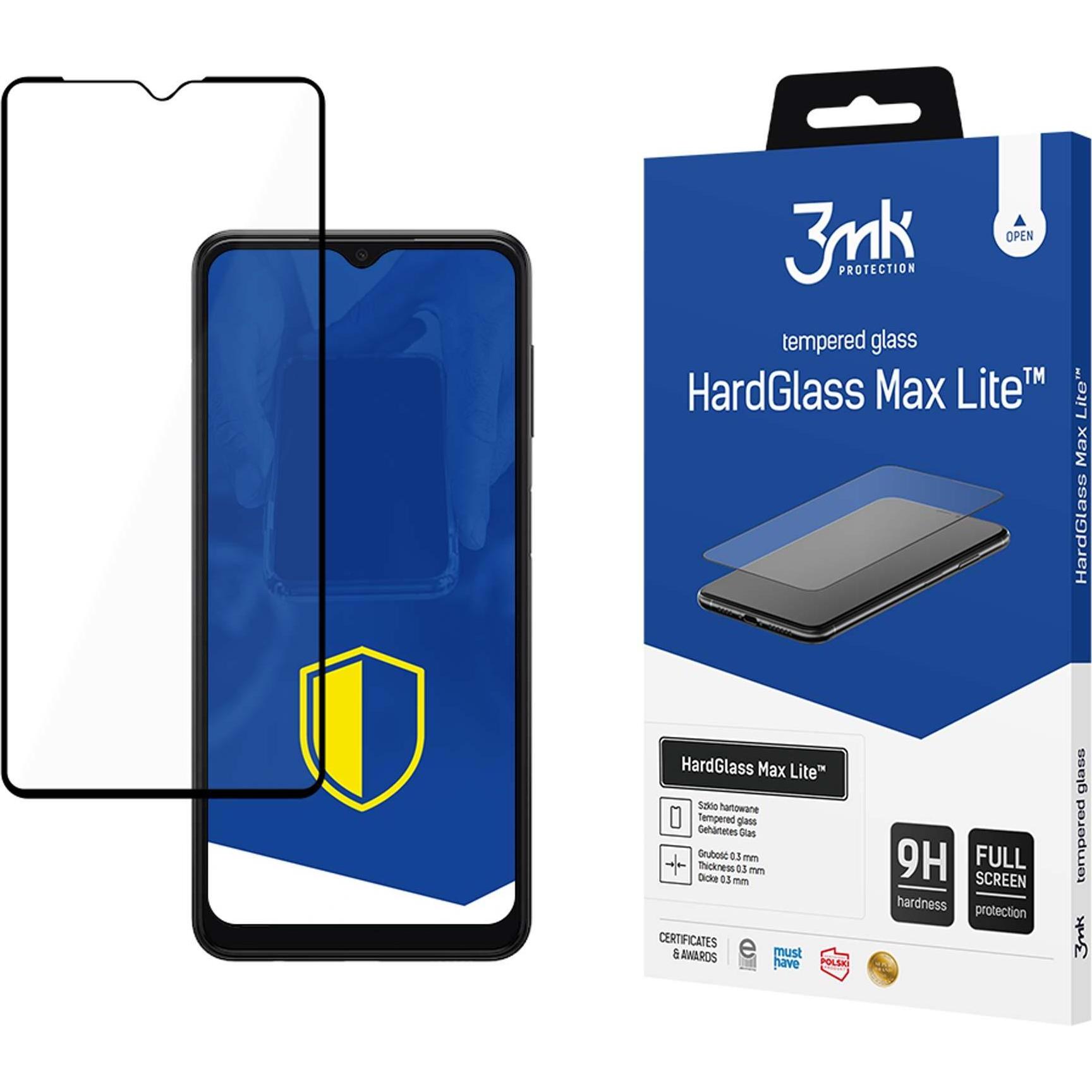 Thumbnail - 3MK HardGlass Max Lite for Samsung Galaxy A13 5G black frame (1 Stück, Samsung Galaxy A13 5G), Smartphone Schutzfolie, S...
