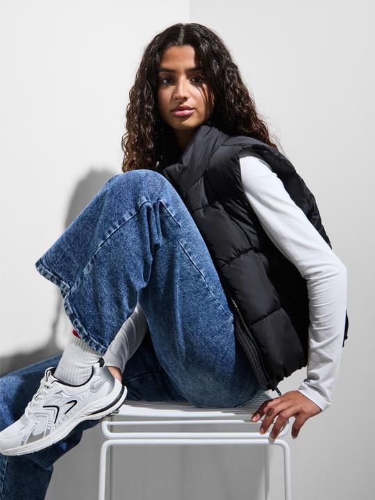 Actual product image Pieces Pcbee New Short Puffer Vest Noos Bc (XXL)