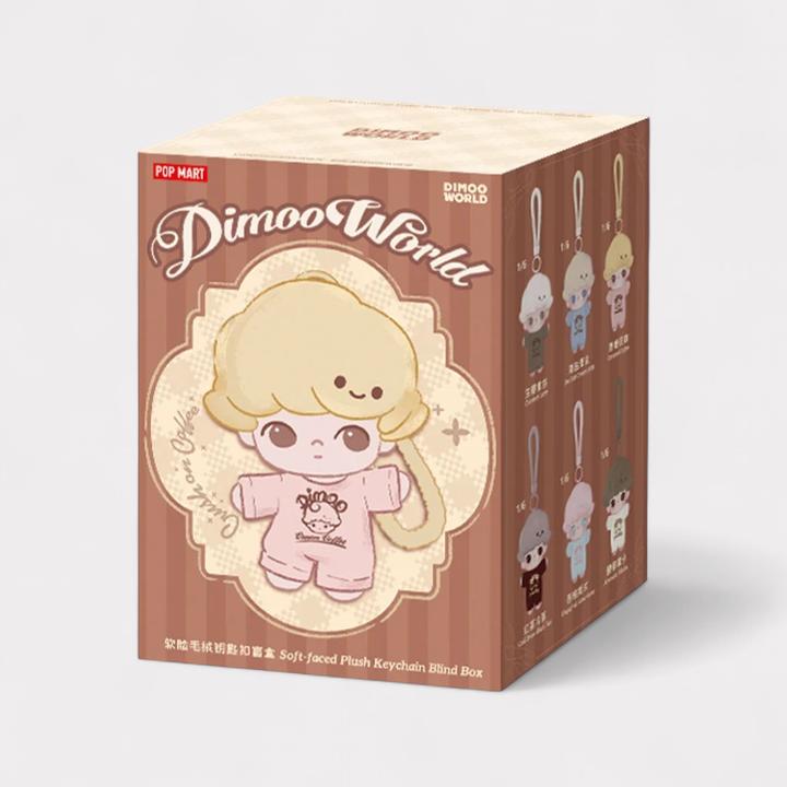 Actual product image Pop Mart DIMOO Crush on Coffee Series Schlüsselanhänger Blindbox