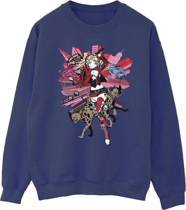 Immagine prodotto Felpa da uomo in cotone Harley Quinn Hyenas (S)