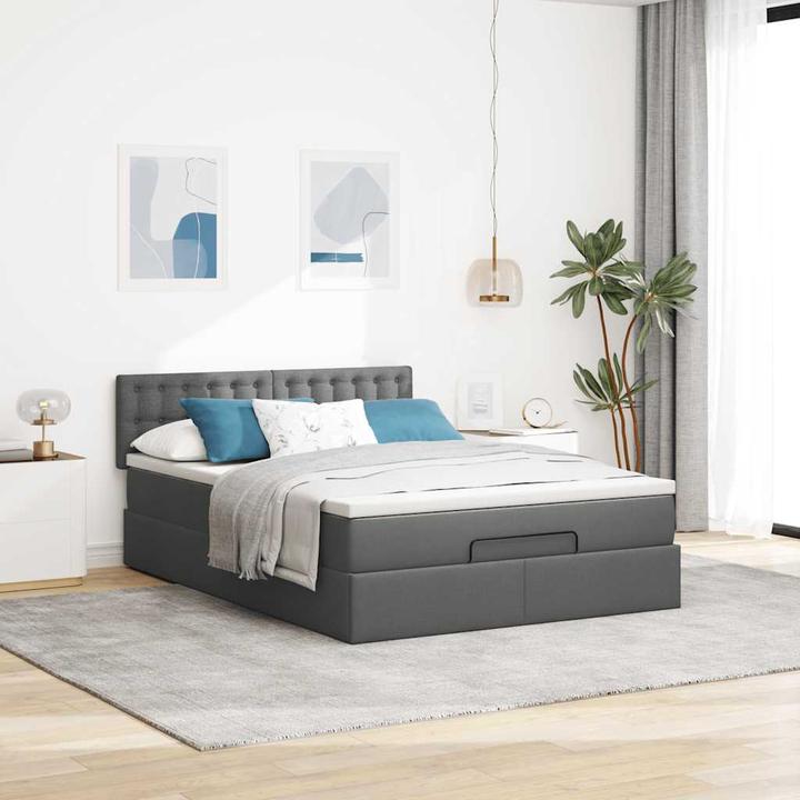 Image du produit vidaXL osmanischer Bettrahmen (140 x 190 cm)