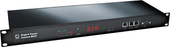 Productafbeelding Gude 8035-1 Expert Power Control NET 8x C13, meting per poort, 2xsensor poort