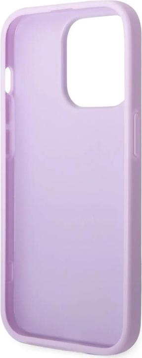 Actual product image Guess GUHCP14LPSASBPU iPhone 14 Pro 6.1" fioletowy/purple Saffiano Strap (Apple iPhone 14 Pro)