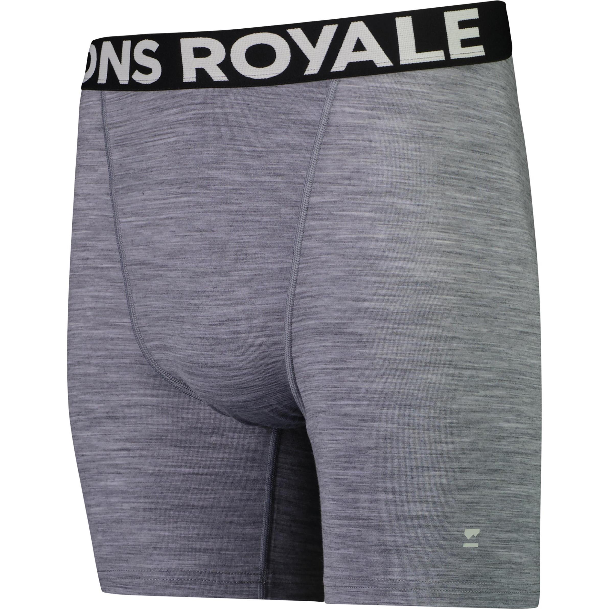 Thumbnail - Mons Royale, Herren, Funktionsunterhose, Hold 'em Boxer (L), Grau, L