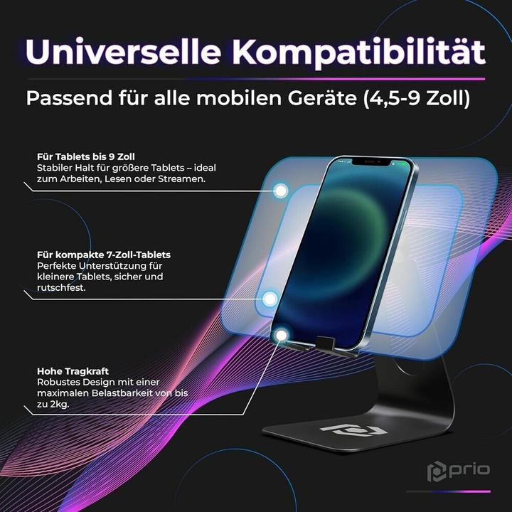 Immagine prodotto prio Metall-Schreibtischständer