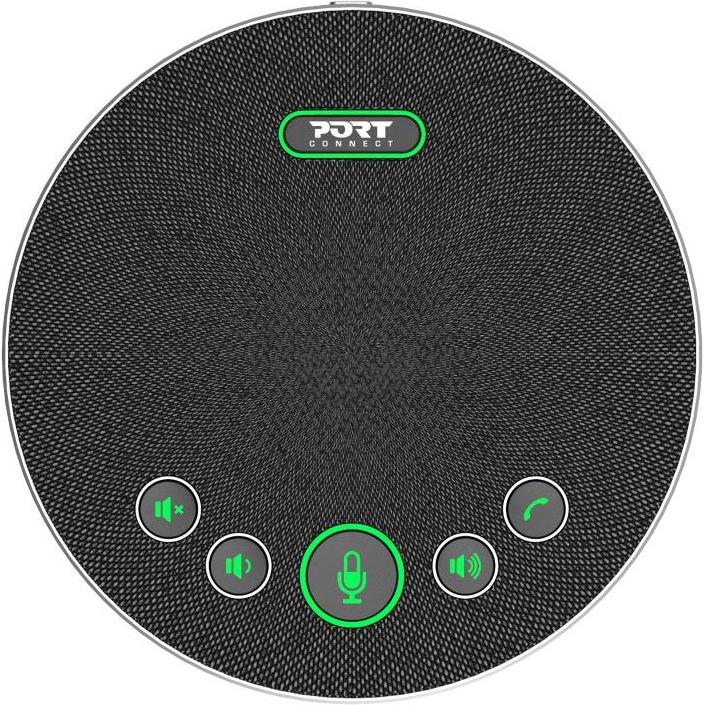 Port Designs Port Speaker Conference Room, Konferenzgerät, Schwarz