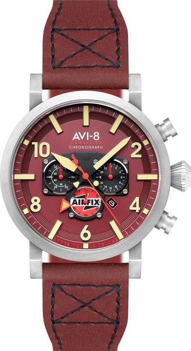 Actual product image AVI-8 AV-4107-04 (Pilot watch, Chronograph)