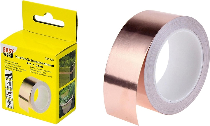 Immagine prodotto Easy Work Nastro vermiforme in rame 4 m x 3 m (30 mm)