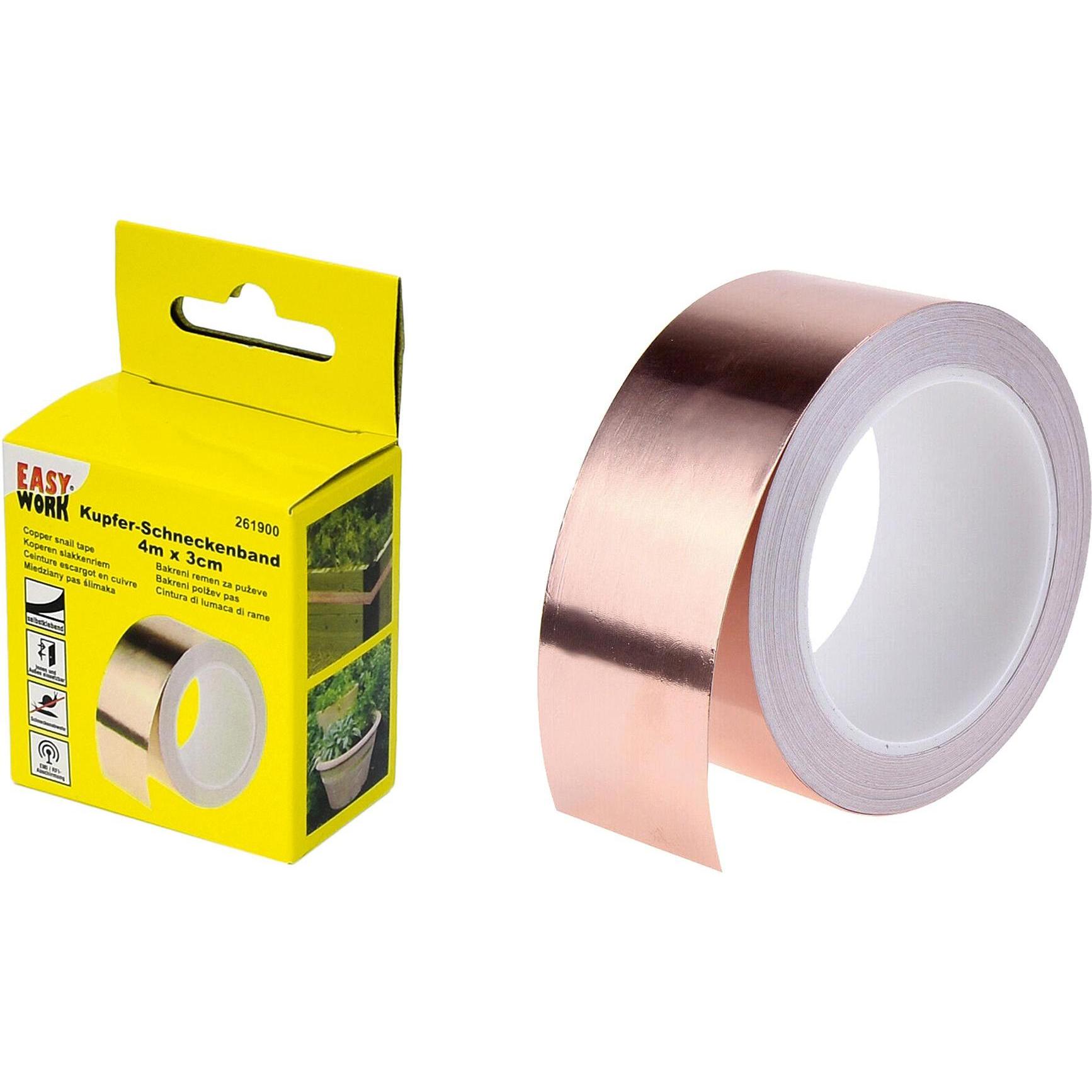 6x Easy Work, Klebeband, Schneckenband (30 mm)