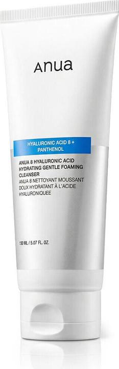 Actual product image Anua 8 Hyaluronic Acid Hydrating Gentle Foaming Cleanser (Cleansing Foam, 150 ml)