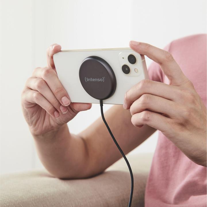 Produktbild Intenso Magnetic Wireless Charger MB1 schwarz (15 W)