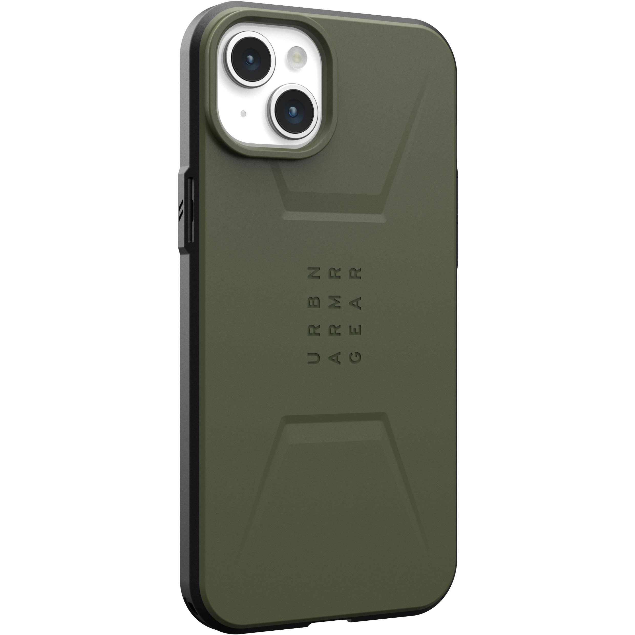 UAG Civilian Magsafe Case (Apple iPhone 15 Plus), Smartphone Hülle, Grün