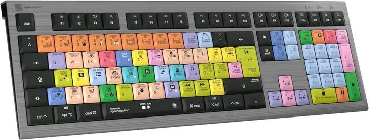 Actual product image Logickeyboard Apple Logic Pro X2 Astra2 BL dt. (Mac) (DE, Cable)
