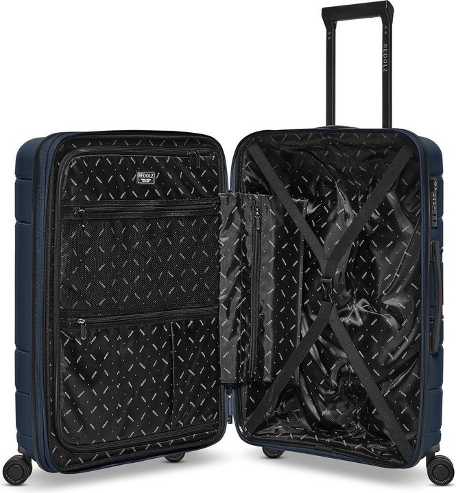 Immagine prodotto Redolz Essentials 11 4 Rollen Kofferset 3-teilig mit Dehnfalte (240 l)