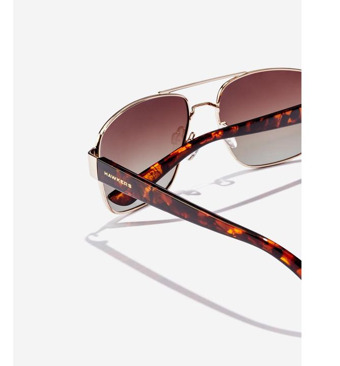 Produktbild Hawkers Herrensonnenbrille Falcon Gold Braun Silberfarben (Ø 48 mm)