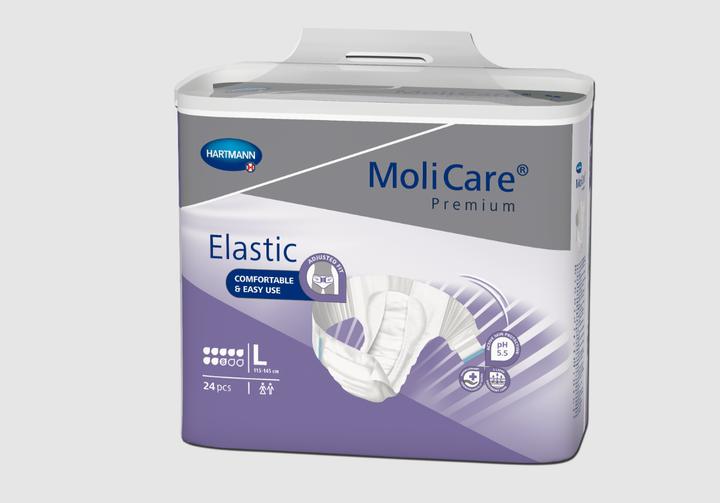 Actual product image MoliCare Elastic L 8 drops (24 x, Large)